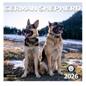 German Shepherd 2026 Calendar